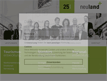 Tablet Screenshot of neulandplus.de